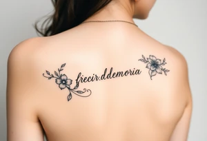 Memorial for grandma who loved gambling tattoo idea
