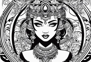 Cartoon tattoo idea