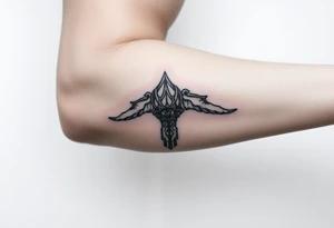 Ancient canopy tattoo idea