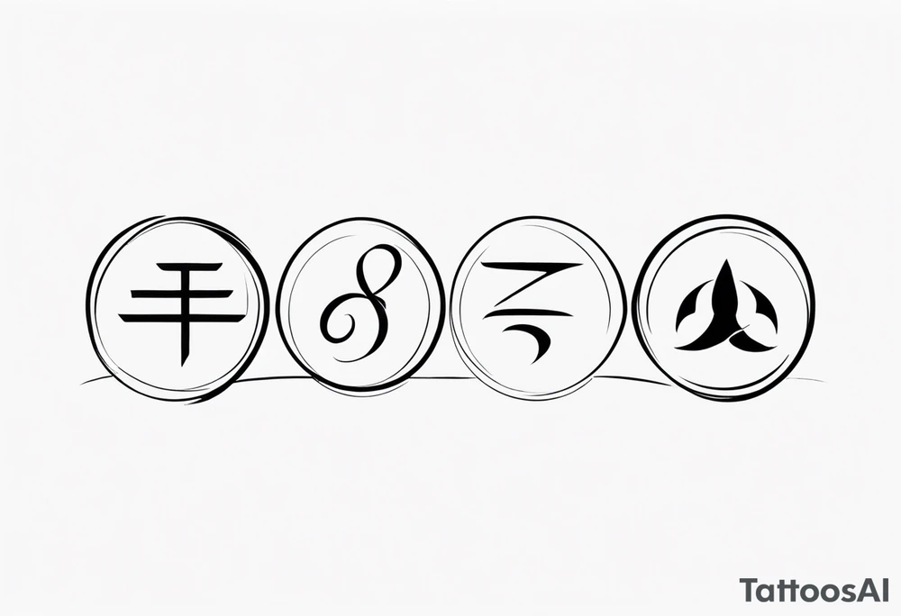 Use the word resilience and the infinite sign to represent 2 boys and 1 mom tattoo idea