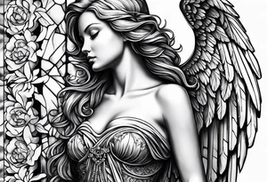 I saw the angel in the marble and carved until I set her free tattoo idea