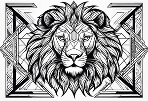 Christian god tattoo idea