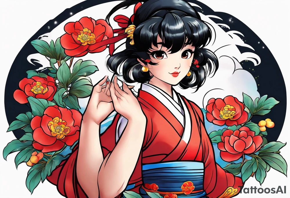 Sleeve ranma tattoo tattoo idea