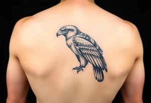 Wedge tailed eagle watercolour tattoo idea