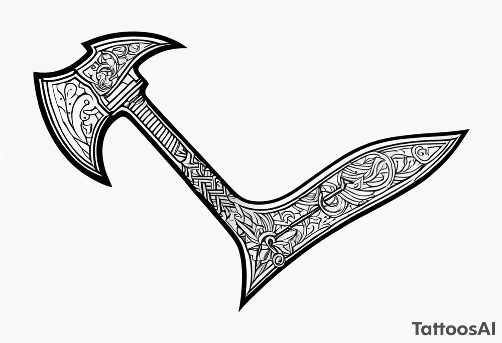 Leviathan Axe tattoo idea