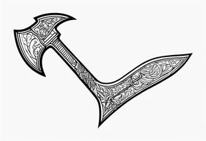 Leviathan Axe tattoo idea