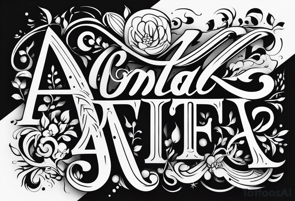 4 4 4 4 tattoo idea