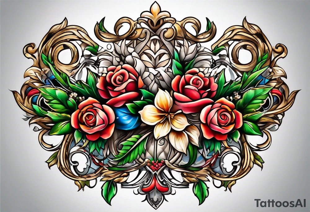 Italian heritage tattoo idea