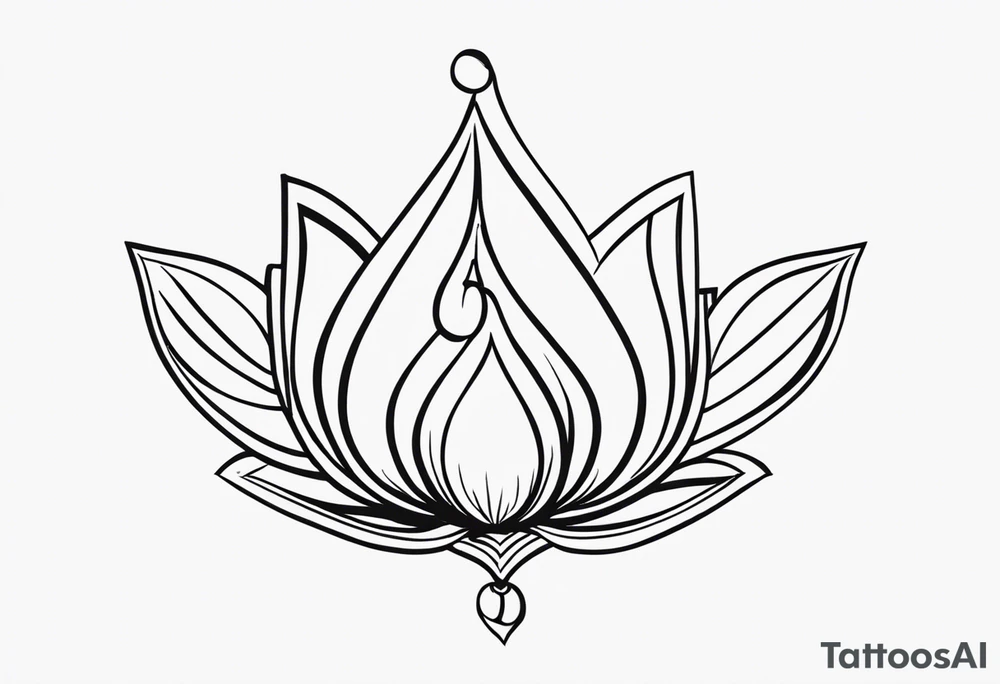 Tattoo ਨਿਰਭਉ ਨਿਰਵੈਰ written in Gurmukhi written text. tattoo idea