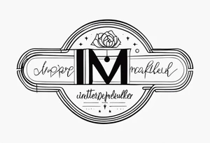 Text : Interpermdekulær tattoo idea