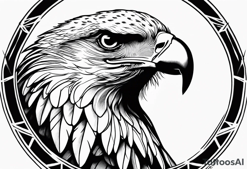 harpee eagle tattoo idea