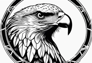 harpee eagle tattoo idea