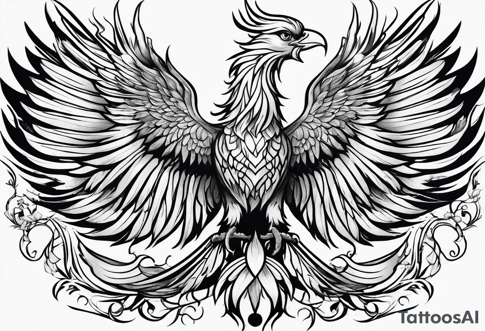 Phoenix tattoo idea