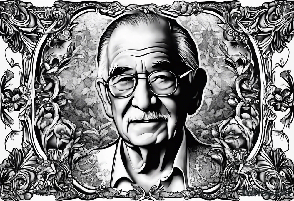 memorial for my grandpa rip 8-12-2023 tattoo idea