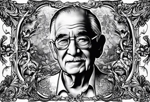memorial for my grandpa rip 8-12-2023 tattoo idea