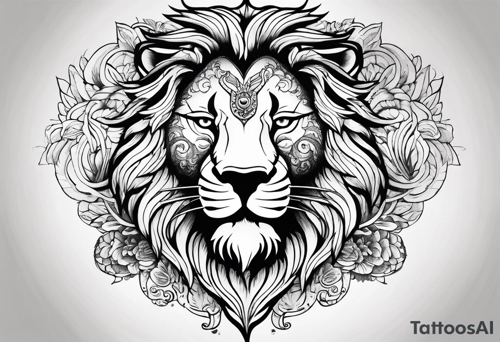 Bavarian lion tattoo idea