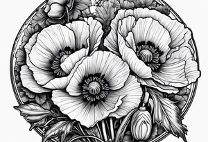 Books, Poppies,dagger tattoo idea