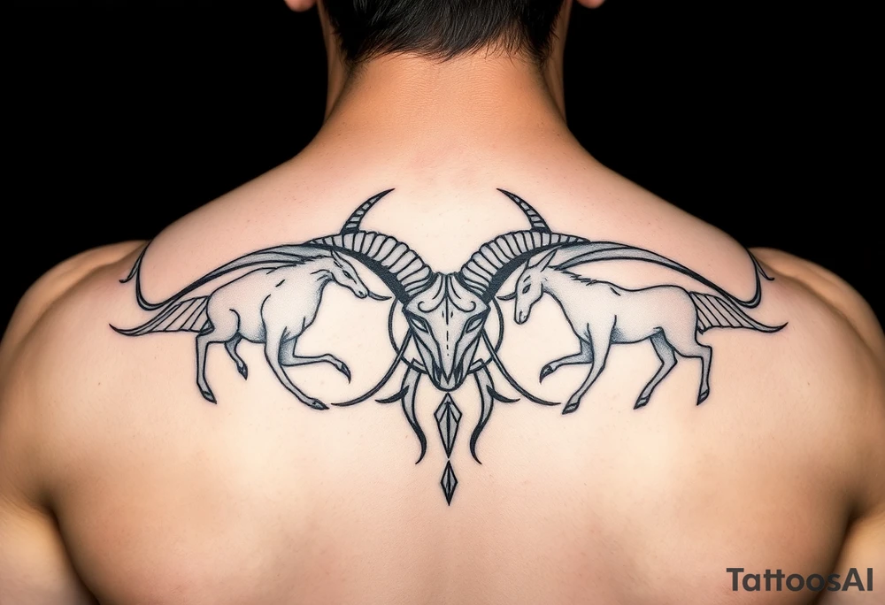 Love cancer and Taurus tattoo idea