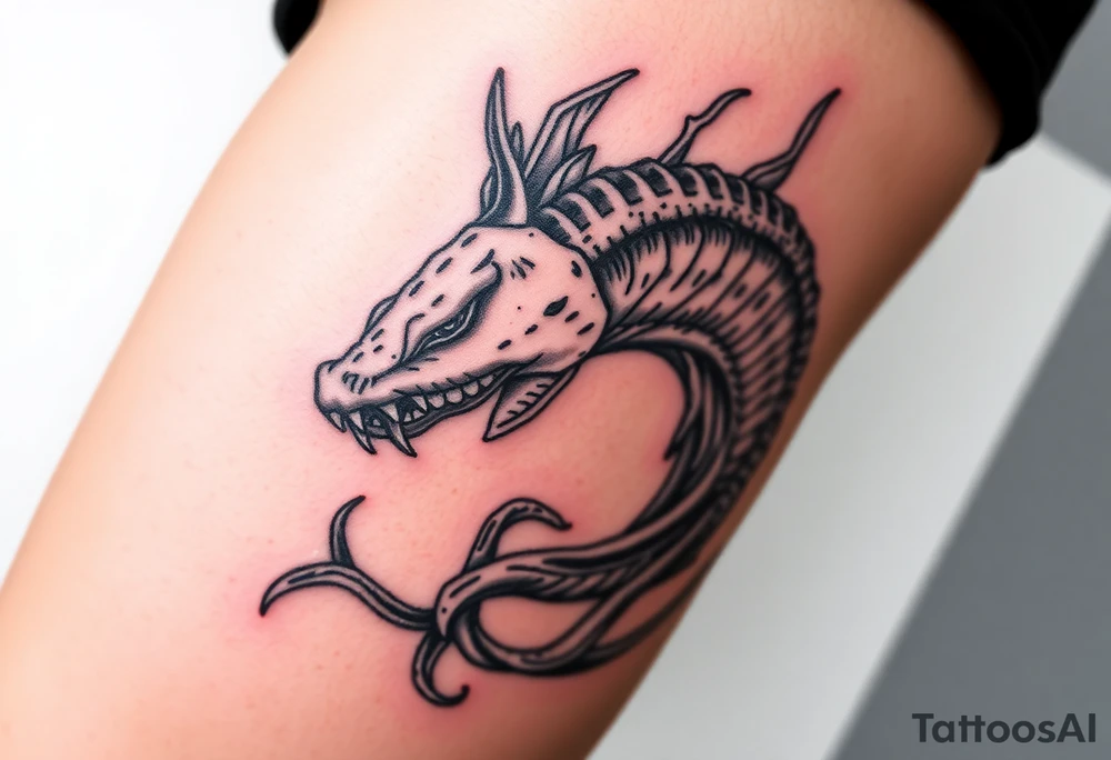 Deep sea tattoo idea