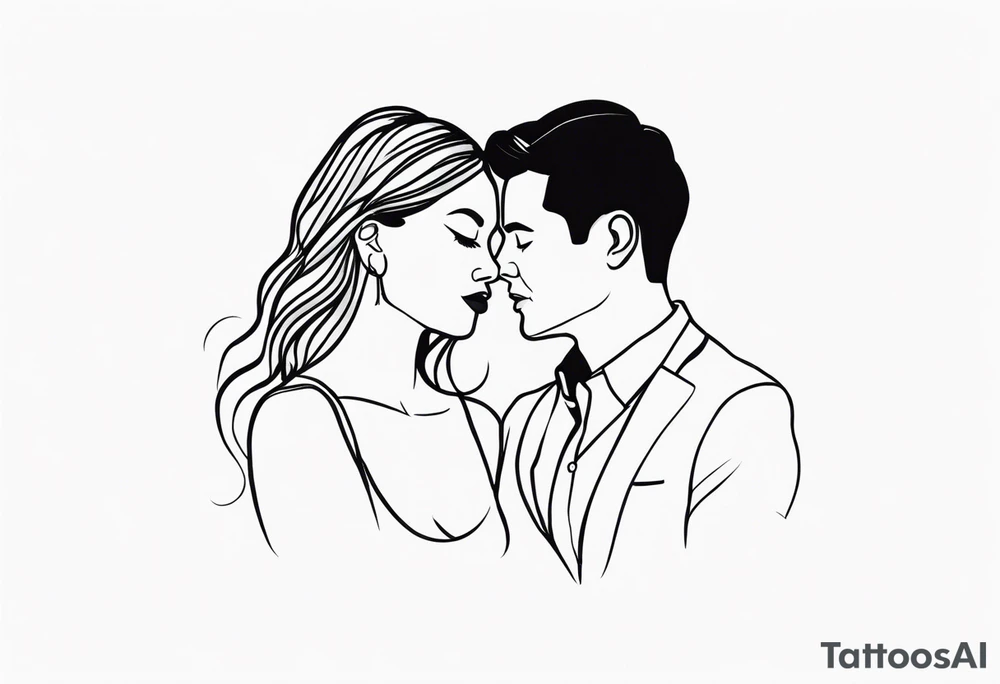 couples february tattoo tattoo idea