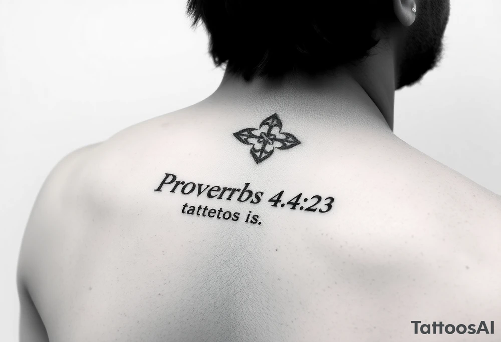 I want a tattoo with the Bible verse proverbs 4:23 tattoo idea I want a tattoo with the Bible verse proverbs 4:23 tattoo idea