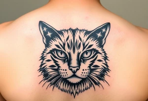Black Cat tattoo idea