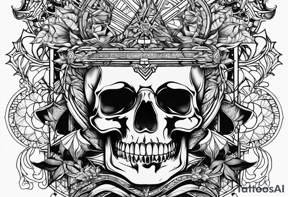 Worked to death tattoo idea