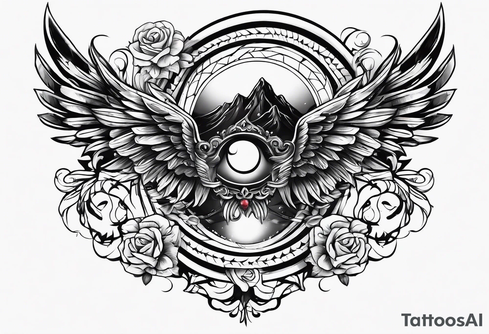 heaven tattoo idea