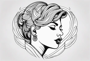 estátua chorando tattoo idea