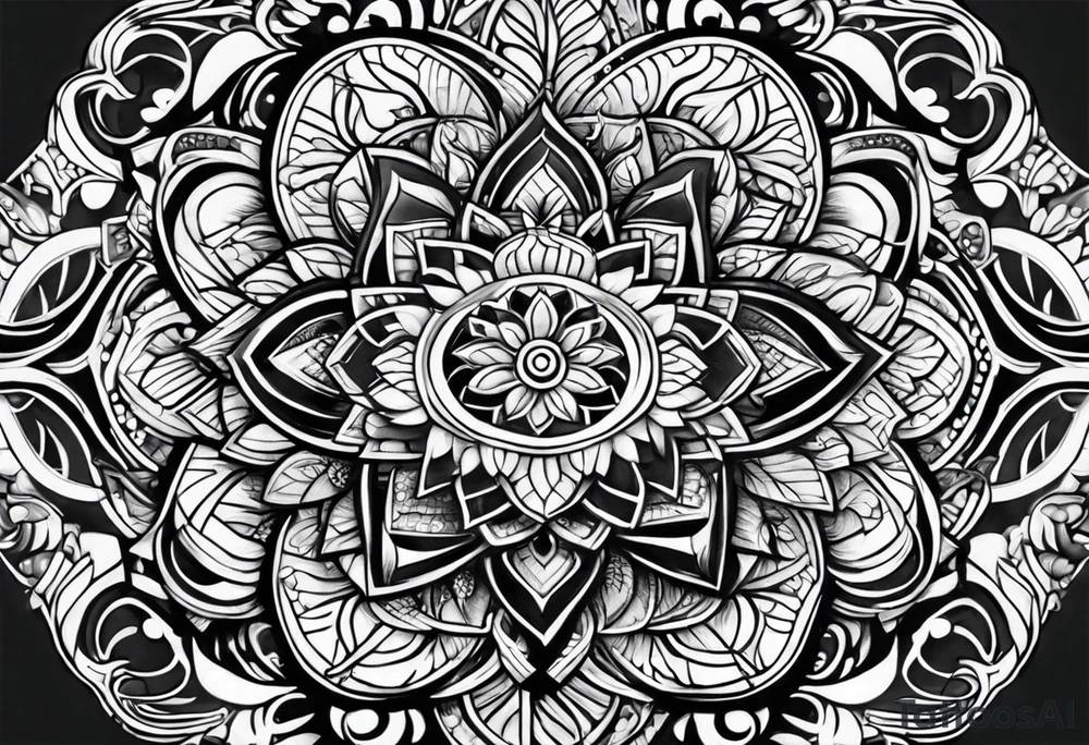 spiral tattoo idea