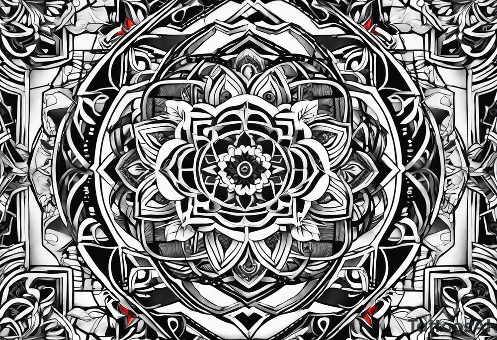 Pattern tattoo idea