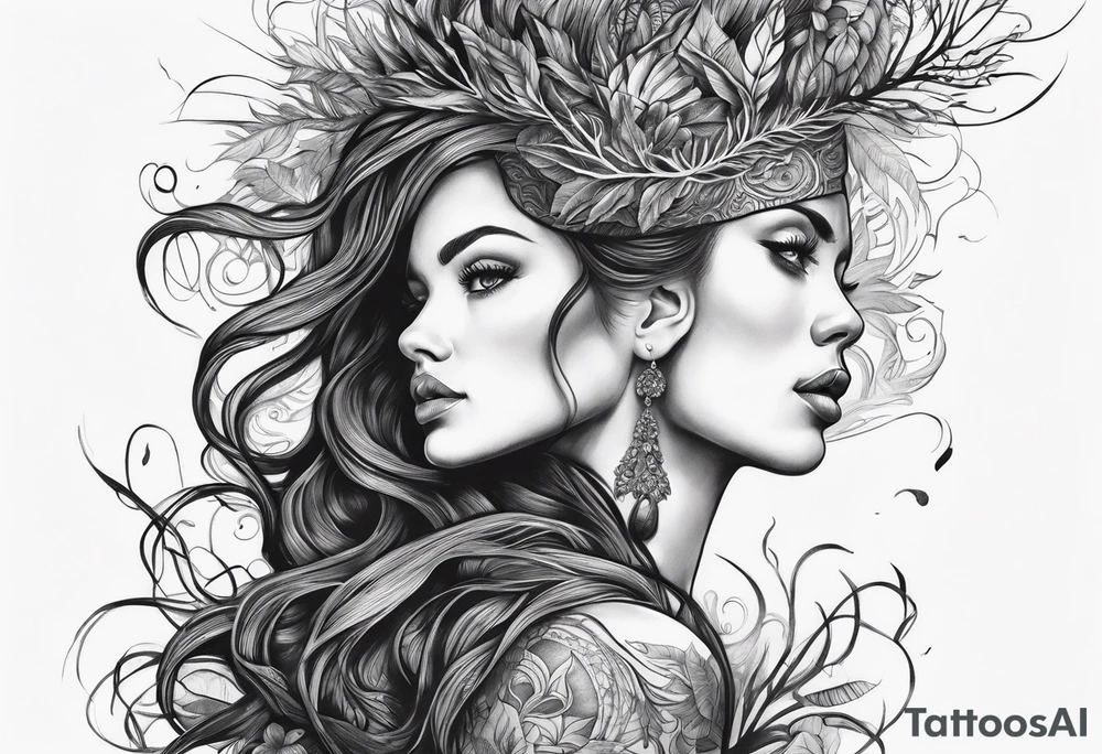 roots tattoo idea