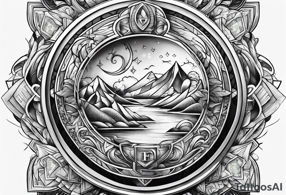 money family time tattoo idea