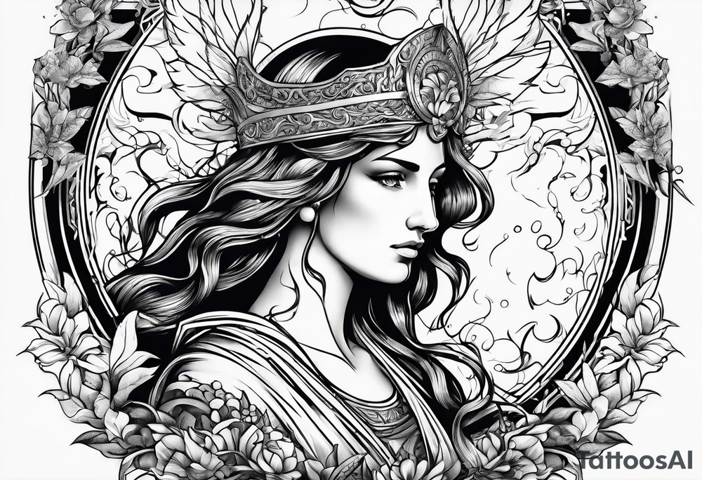 Greek mythology tattoo idea