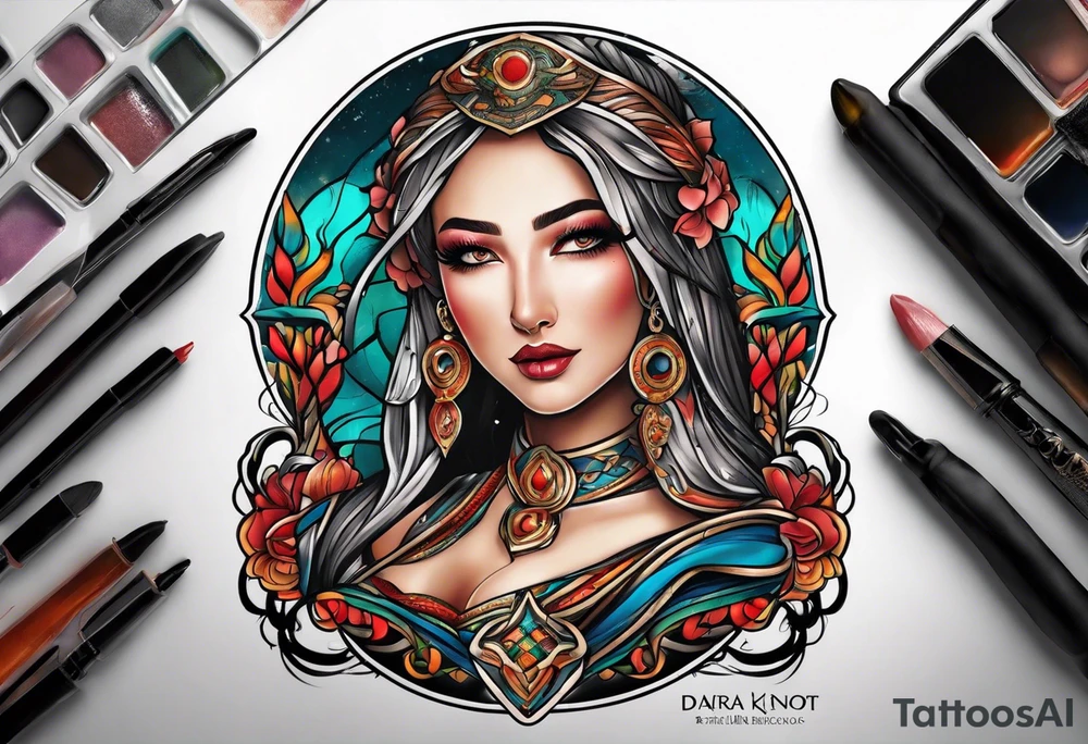 dara knot shoulder tattoo tattoo idea