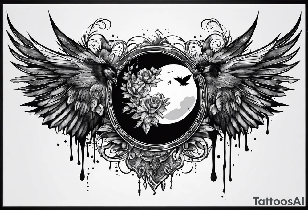 Let our Scars Fall in Love tattoo idea