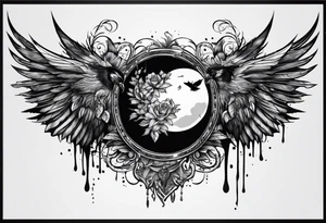 Let our Scars Fall in Love tattoo idea