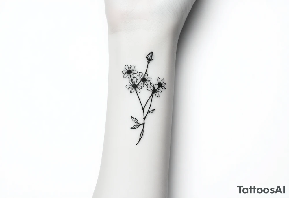 Poetry ink and pen tattoo idea