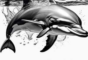 dolphin tattoo idea