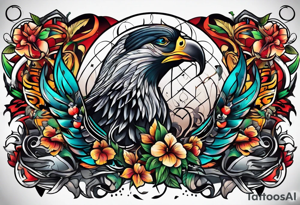 peace and war tattoo idea