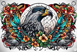 peace and war tattoo idea