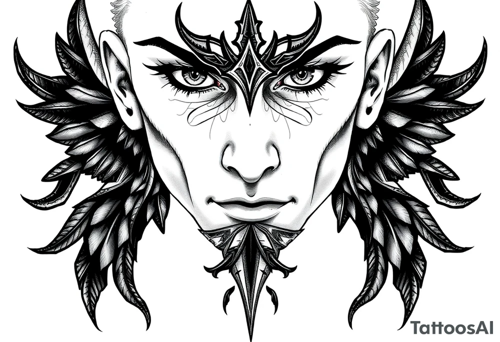 Reincarnation lust,sexy men tattoo idea