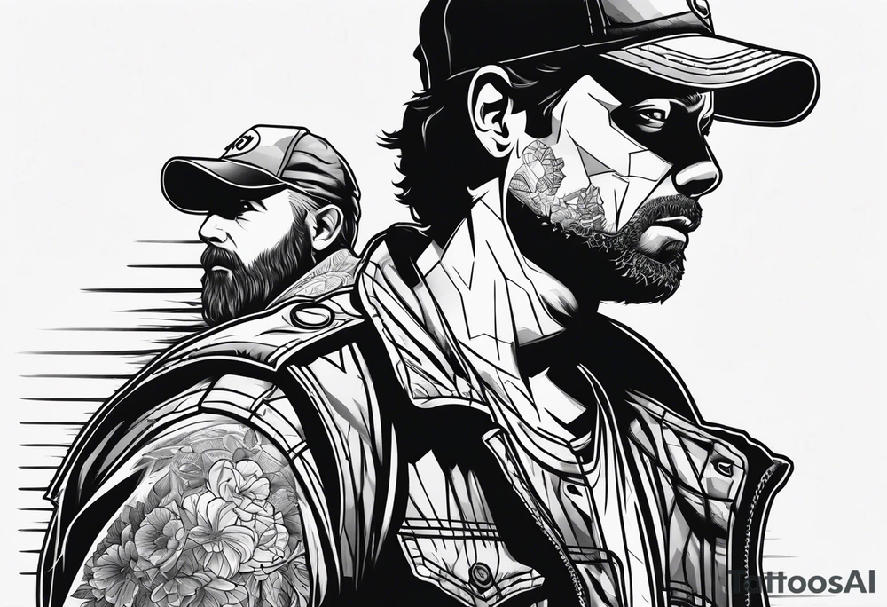 The walking dead Shane tattoo idea
