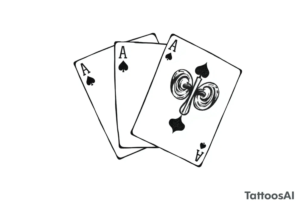 Poland symbol and poker cards Add casino money to it. tattoo idea