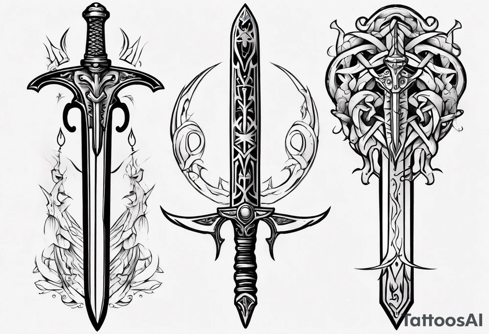 sword tattoo idea