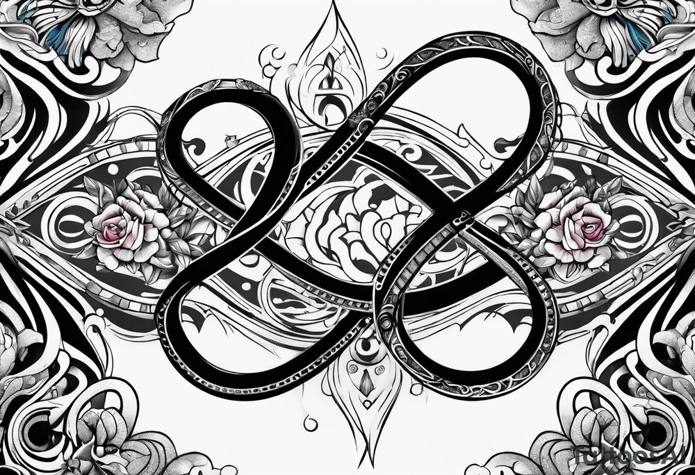 infinity symbol tattoo idea