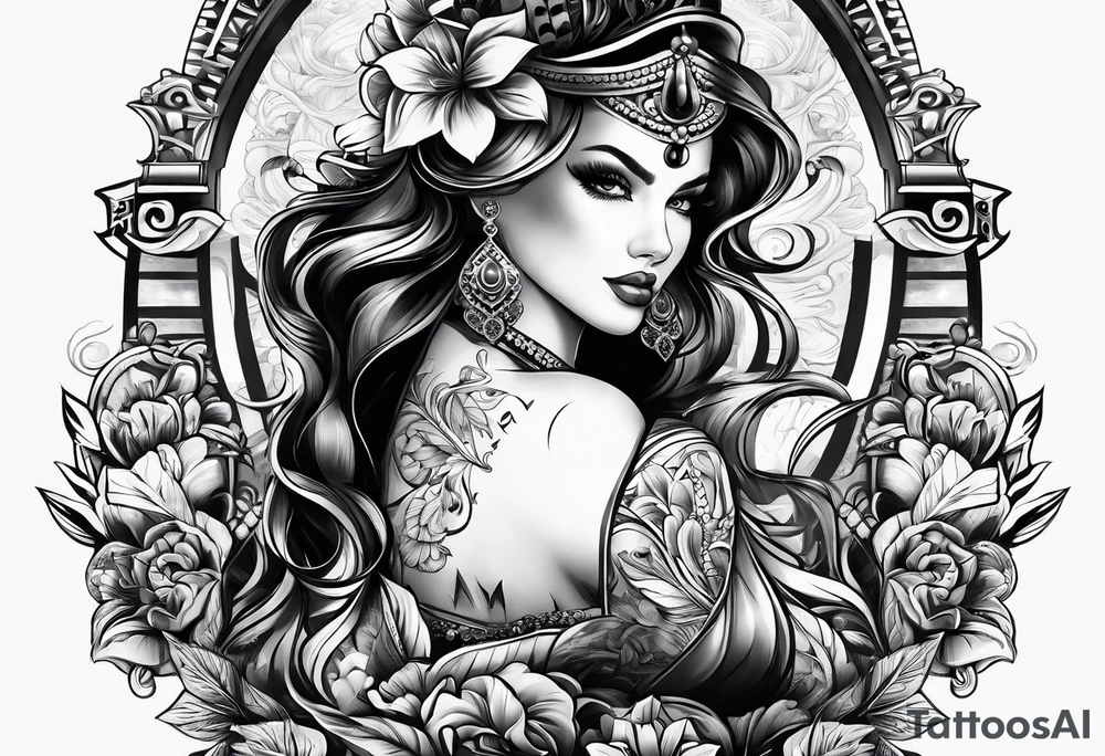 casino tattoo idea