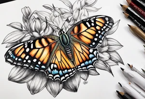 Lamprocapnos spectabilis species tattoo idea