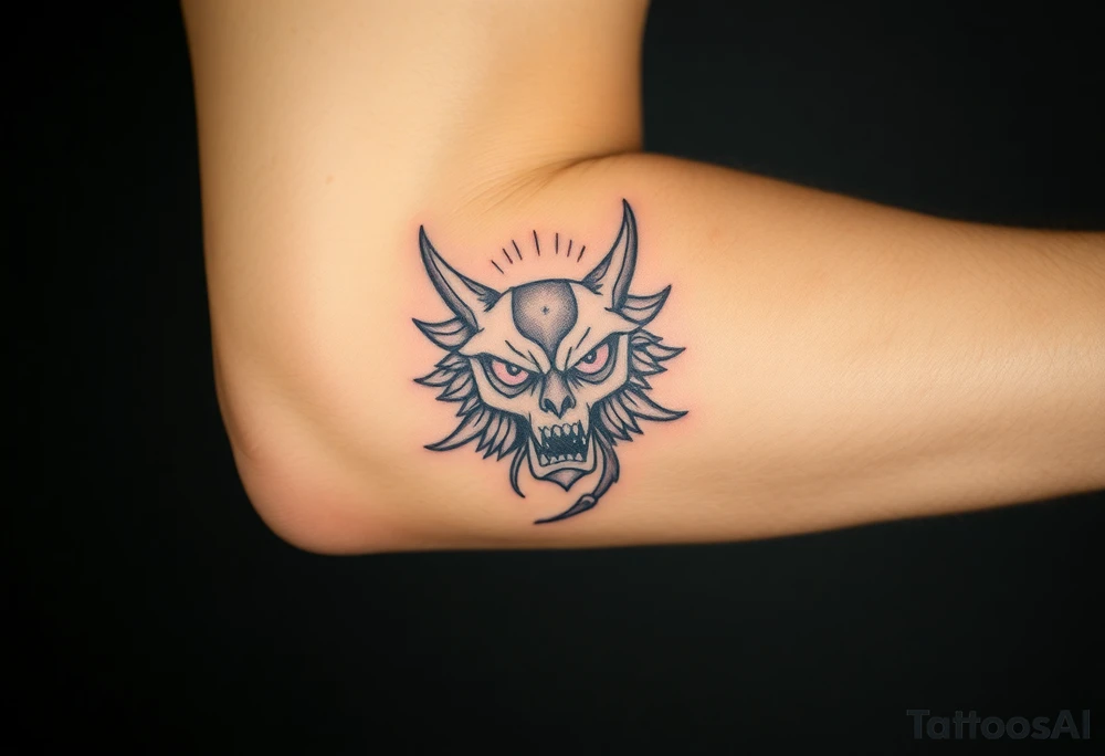 neo traditional tattoo idea