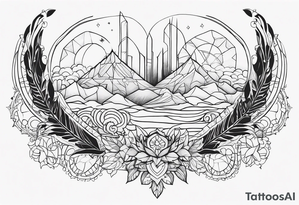 romans 8:18 tattoo idea